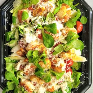 Салат Цезарь с креветками (700 г)