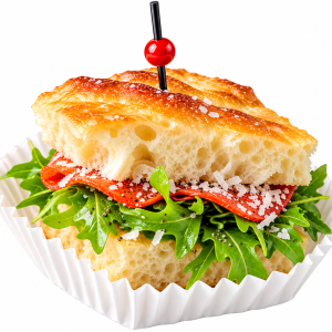 Mini focaccia pepperoniga 1tk(40g)
